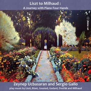 Various - Liszt To Milhaud: A Journey With Pi ryhmässä CD @ Bengans Skivbutik AB (3847516)