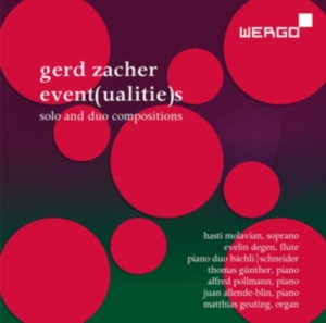 Zacher Gerd - Event(Ualitie)S: Solo & Duo Composi ryhmässä CD @ Bengans Skivbutik AB (3847536)