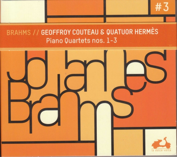 Johannes Brahms - Three Piano Quartets ryhmässä CD / Klassiskt @ Bengans Skivbutik AB (3848641)