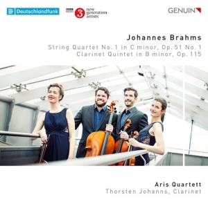 Brahms Johannes - String Quartet No. 1 In C Minor, Op ryhmässä CD @ Bengans Skivbutik AB (3848661)