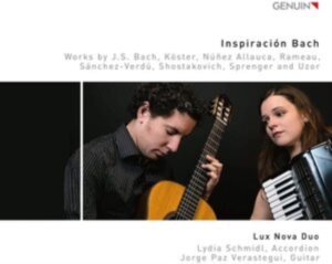 Various - Inspiración Bach - Works By Bach, N ryhmässä CD @ Bengans Skivbutik AB (3848662)