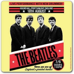 Beatles - The Beatles Single Cork Coaster: 1962 Po ryhmässä MERCH @ Bengans Skivbutik AB (3862831)