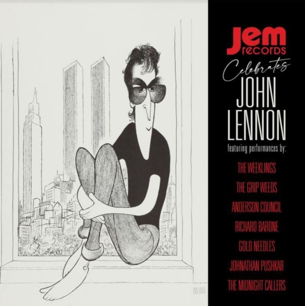 Various Artists - Jem Records Celebrates John Lennon ryhmässä VINYYLI / Myydyimmät @ Bengans Skivbutik AB (3865947)