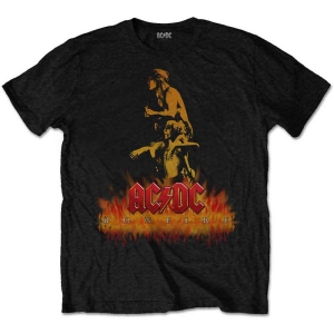 Ac/Dc - Bonfire Uni Bl   (XL) ryhmässä MERCHANDISE / T-paita / Heavy Metal @ Bengans Skivbutik AB (3870702)