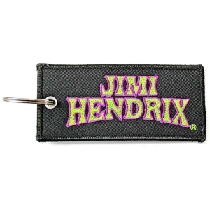 Jimi Hendrix - Keychain: Arched Logo ryhmässä MERCH @ Bengans Skivbutik AB (3880824)