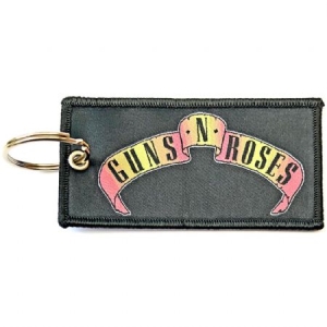 Guns N' Roses - Guns N' Roses Keychain: Scroll Logo (Dou ryhmässä MERCH @ Bengans Skivbutik AB (3880835)