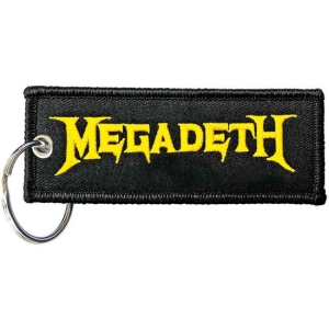 Megadeth  - Keychain: Logo (Double Sided) ryhmässä MERCH @ Bengans Skivbutik AB (3880839)
