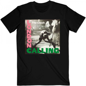 The Clash/ UNISEX TEE: LONDON CALLING (XL) ryhmässä -Start Tshirt @ Bengans Skivbutik AB (3881365)
