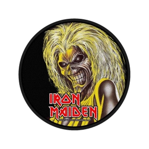 Iron Maiden - Killers Face Retail Packaged Patch ryhmässä Minishops / Iron Maiden @ Bengans Skivbutik AB (3882136)