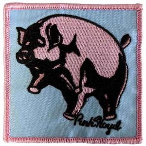 Pink Floyd - Animals Pig Woven Patch ryhmässä MERCHANDISE / Merch / Pop-Rock @ Bengans Skivbutik AB (3882219)