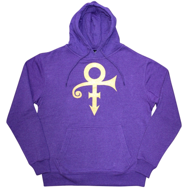 Prince - Symbol Uni Purp Hoodie ryhmässä MERCH / Vaatteet / Hupparit @ Bengans Skivbutik AB (3887585)