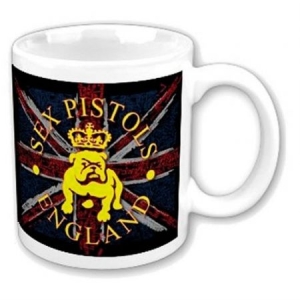 Sex Pistols - Boxed Standard Mug: Bull Dog & Flag ryhmässä MERCH @ Bengans Skivbutik AB (3889157)