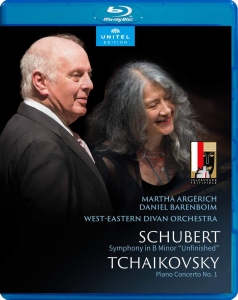 Schubert Franz Tchaikovsky Pyotr - Martha Argerich & Daniel Barenboim ryhmässä Musiikki / Musiikki Blu-Ray / Klassiskt @ Bengans Skivbutik AB (3902315)