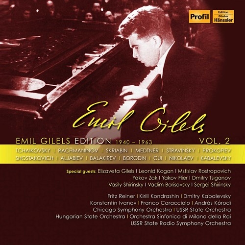 Various - Emil Gilels Edition, Vol. 2 (15 Cd) ryhmässä Externt_Lager / Naxoslager @ Bengans Skivbutik AB (3902316)