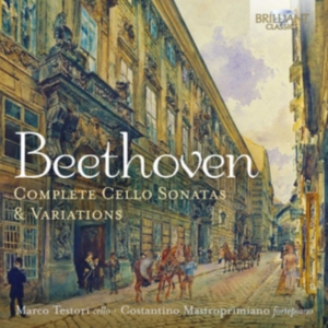 Beethoven Ludwig Van - Complete Cello Sonatas & Variations ryhmässä CD @ Bengans Skivbutik AB (3903761)