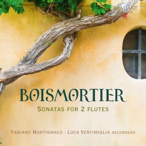 Boismortier Joseph Bodin De - Sonatas For 2 Flutes ryhmässä CD @ Bengans Skivbutik AB (3903818)