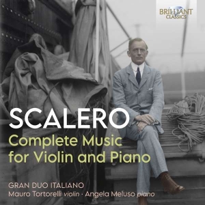 Scalero Rosalio - Complete Music For Violin & Piano ( ryhmässä CD @ Bengans Skivbutik AB (3903821)