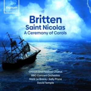 Britten Benjamin - Saint Nicolas A Ceremony Of Carols ryhmässä CD @ Bengans Skivbutik AB (3904252)