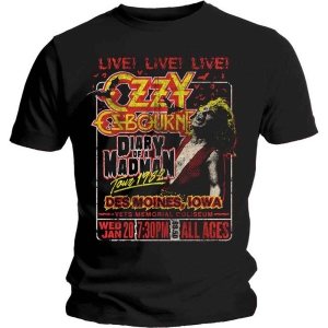 Ozzy Osbourne - Diary Of A Madman Tour Uni Bl ryhmässä MERCH @ Bengans Skivbutik AB (3907276r)