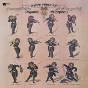 Itzhak Perlman - Paganini: 24 Caprices (2Lp) ryhmässä VINYYLI @ Bengans Skivbutik AB (3911356)
