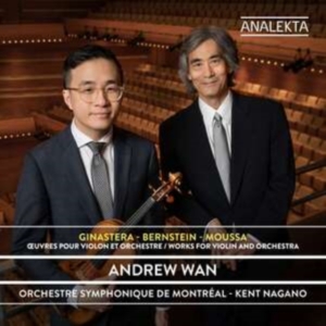 Bernstein Leonard Ginastera Albe - Works For Violin & Orchestra ryhmässä CD @ Bengans Skivbutik AB (3915382)