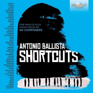 Various - Short Cuts - One Minute Plus Piano ryhmässä CD @ Bengans Skivbutik AB (3916355)