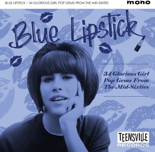Blandade Artister - Blue Lipstick (34 Glorious Girl Pop ryhmässä CD / Myydyimmät @ Bengans Skivbutik AB (3919486)