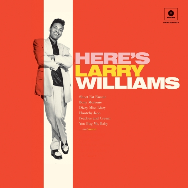 Larry Williams - Here's Larry Williams ryhmässä VINYYLI / Pop-Rock @ Bengans Skivbutik AB (3920617)