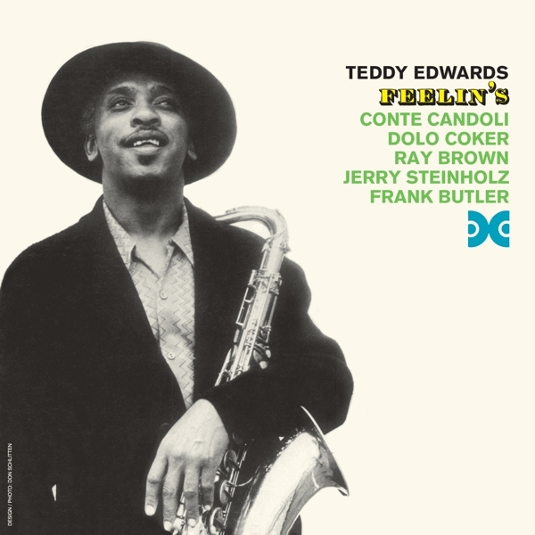 Teddy Edwards - Feelin's ryhmässä CD / Jazz/Blues @ Bengans Skivbutik AB (3920729)