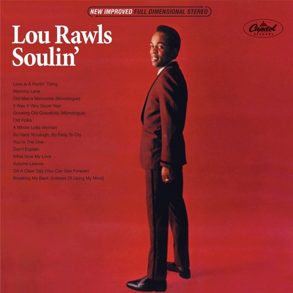 Lou Rawls - Soulin' ryhmässä CD / Jazz/Blues @ Bengans Skivbutik AB (3920872)