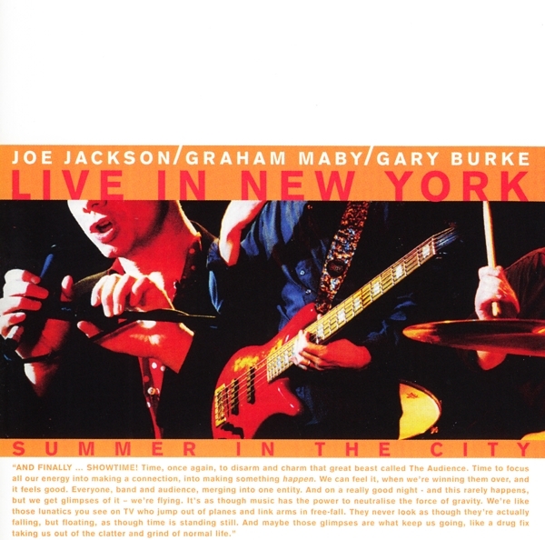 Joe Jackson - Summer In The City/Live In New York ryhmässä CD / Rock @ Bengans Skivbutik AB (3922683)