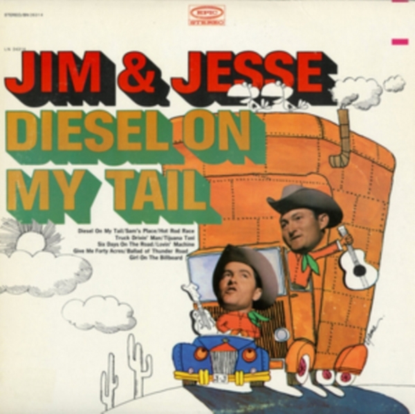 Jim & Jesse - Diesel On My Tail ryhmässä CD / Rock @ Bengans Skivbutik AB (3923118)