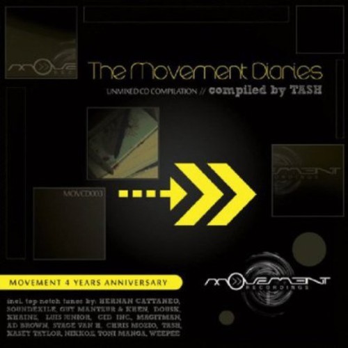 V/A - Movement Diaries ryhmässä CD / Dans/Techno @ Bengans Skivbutik AB (3925891)