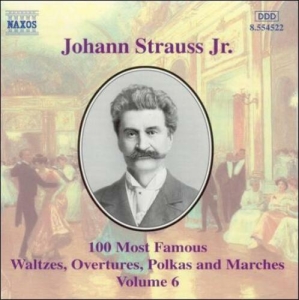 Strauss Johann Ii - 100 Most Famous Works 6 ryhmässä CD @ Bengans Skivbutik AB (3926645)