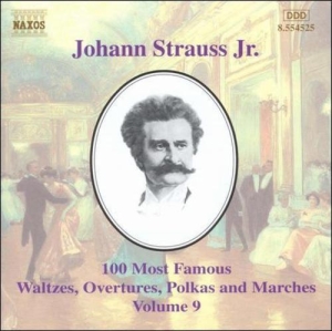Strauss Johann Ii - 100 Most Famous Works 9 ryhmässä CD @ Bengans Skivbutik AB (3926647)