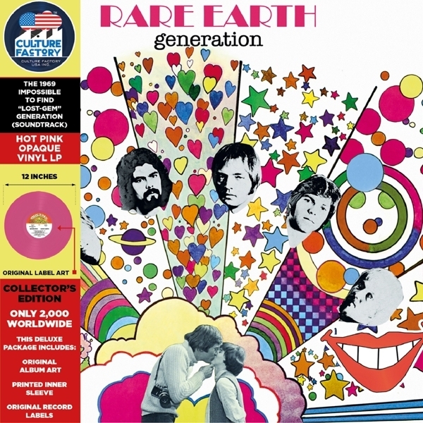 Rare Earth - Generation ryhmässä VINYYLI / Myydyimmät @ Bengans Skivbutik AB (3928436)