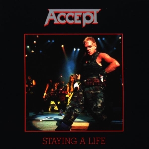 Accept - Staying A Life ryhmässä Minishops / Accept @ Bengans Skivbutik AB (3928556)
