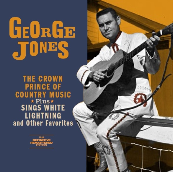 George Jones - Crown Prince Of Country Music/Sings White Lightning ryhmässä CD / Myydyimmät @ Bengans Skivbutik AB (3929735)