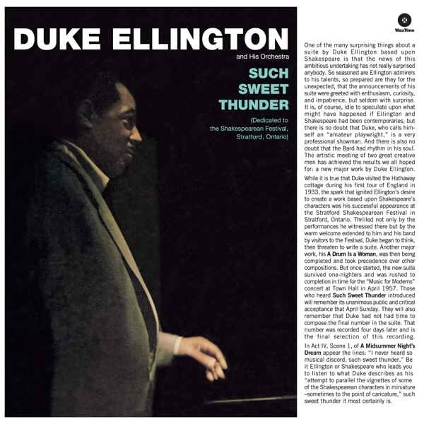 Duke Ellington - Such Sweet Thunder ryhmässä VINYYLI / Jazz/Blues @ Bengans Skivbutik AB (3931558)
