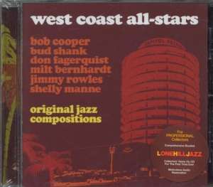 West Coast All Stars - Original Jazz Composition ryhmässä CD @ Bengans Skivbutik AB (3933293)