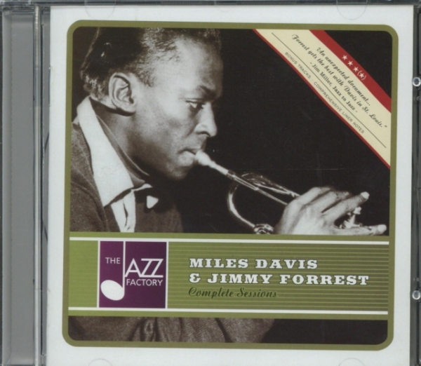 Davis Miles & Forrest J - Complete Sessions ryhmässä CD / Jazz/Blues @ Bengans Skivbutik AB (3934169)