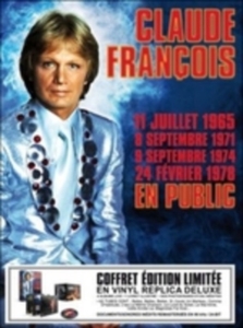Claude François - Box- En Public 1965-1971-1974-1978 ryhmässä CD @ Bengans Skivbutik AB (3935495)