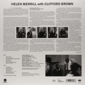 Helen Merrill - With Clifford Brown ryhmässä VINYYLI @ Bengans Skivbutik AB (3935569)