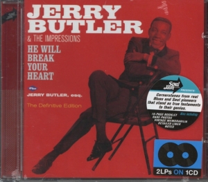 Jerry Butler - He Will Break Your Heart/Jerry Butler, Esq. ryhmässä CD @ Bengans Skivbutik AB (3935639)