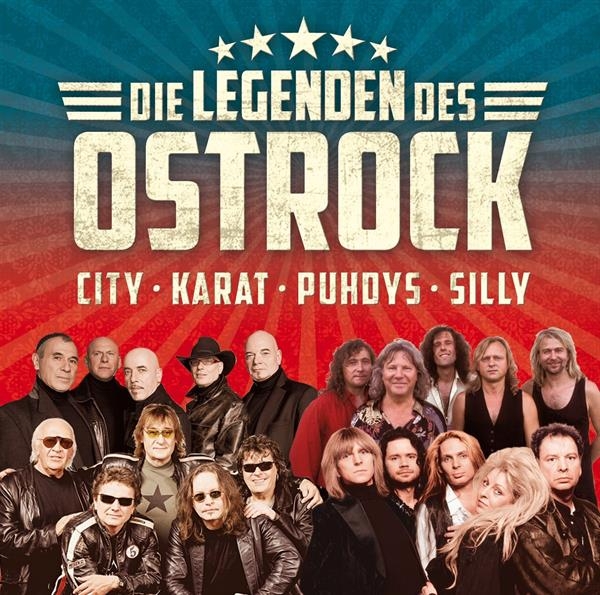 Various - Legenden Des Ostrock (Die Großen Vier: Puhdys - City - Karat - Silly) ryhmässä CD / Myydyimmät @ Bengans Skivbutik AB (3935884)