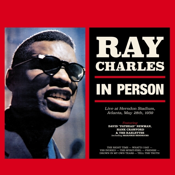 Ray Charles - In Person ryhmässä VINYYLI / Jazz/Blues @ Bengans Skivbutik AB (3936652)