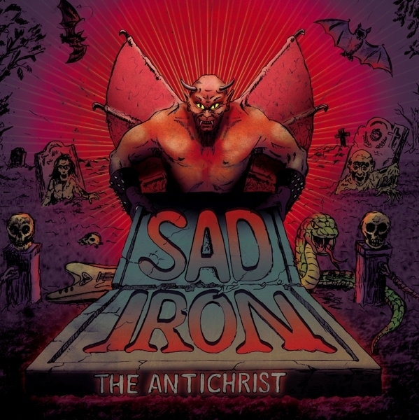 Sad Iron - Antichrist ryhmässä CD / Hårdrock/ Heavy metal @ Bengans Skivbutik AB (3936717)