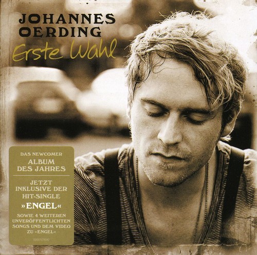 Johannes Oerding - Erste Wahl - Deluxe Edition ryhmässä CD / Pop-Rock @ Bengans Skivbutik AB (3937437)