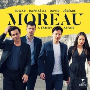 Edgar Moreau - A Family Affair ryhmässä CD @ Bengans Skivbutik AB (3939030)