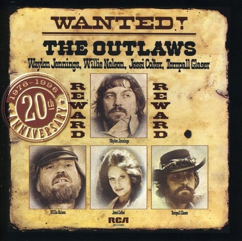 Waylon Jennings - Wanted: The Outlaws ryhmässä CD / Country @ Bengans Skivbutik AB (3939693)